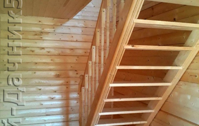 4 Брусовой дом К-35, 9×9, 148.5 м², Московская область, Подольский район, посёлок «Никулино» (6)